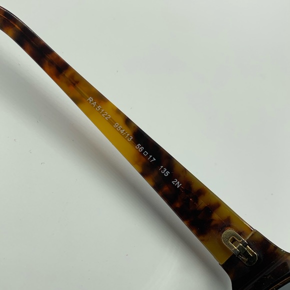 Ralph Lauren RA5122 Brown Gold Sunglasses Frames - Picture 7 of 7